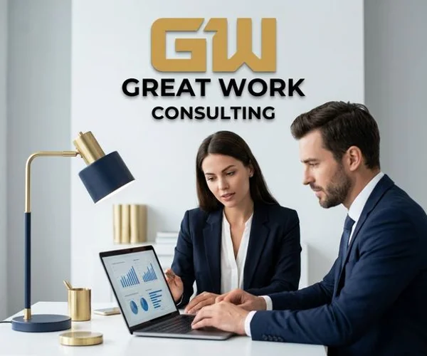 Great Work Consulting team reviewing contractor business strategy